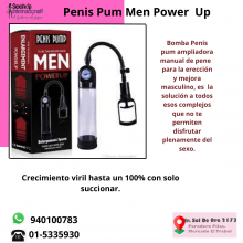 BOMBA DE SUCION PARA AGRANDAR EL PENE